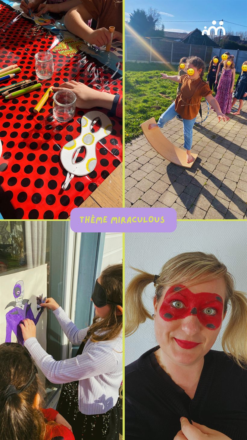 Anniversaire des Merveilles - theme Miraculous