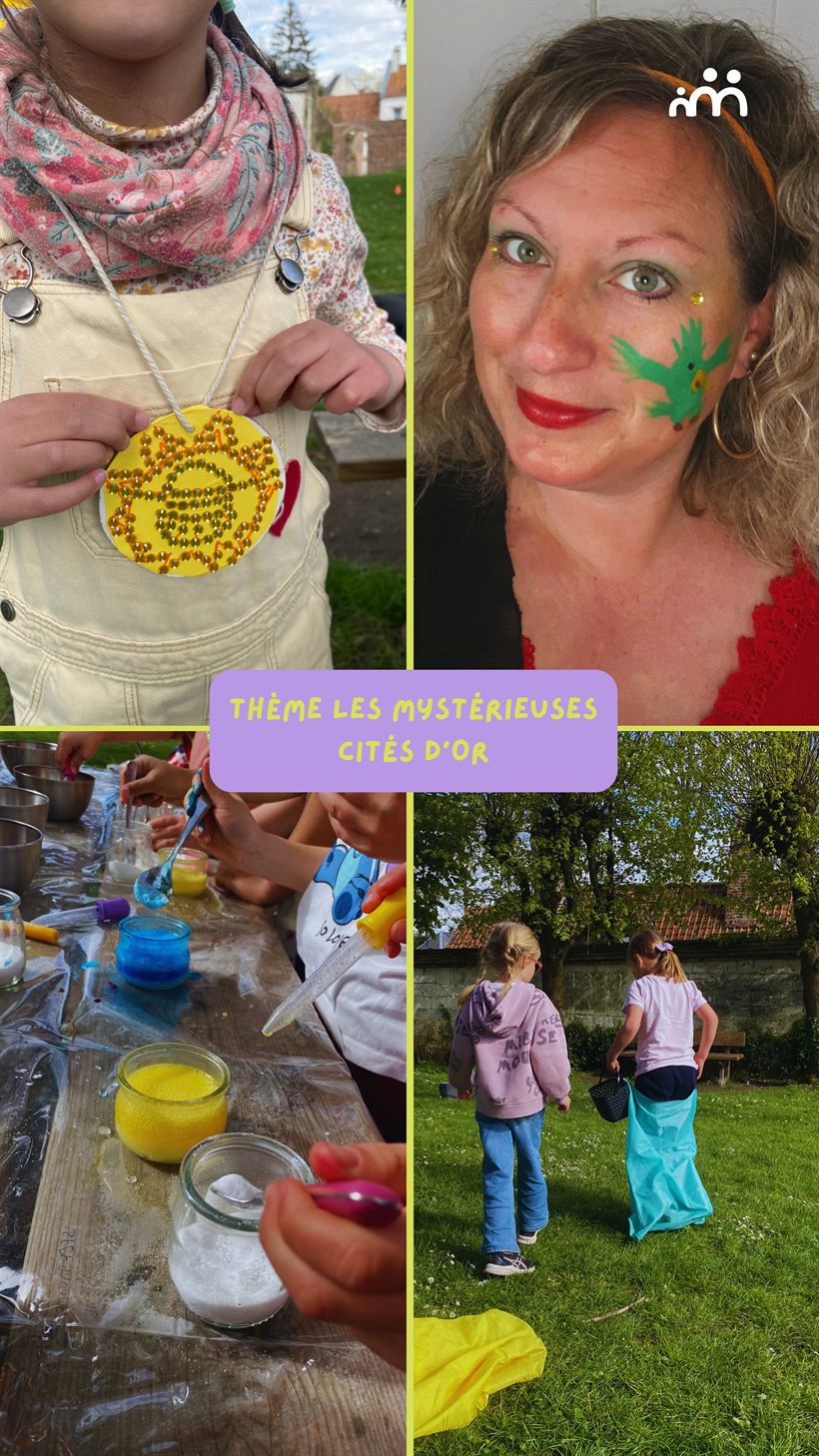 Anniversaire des Merveilles - theme Les Mysterieuses Cites d'Or