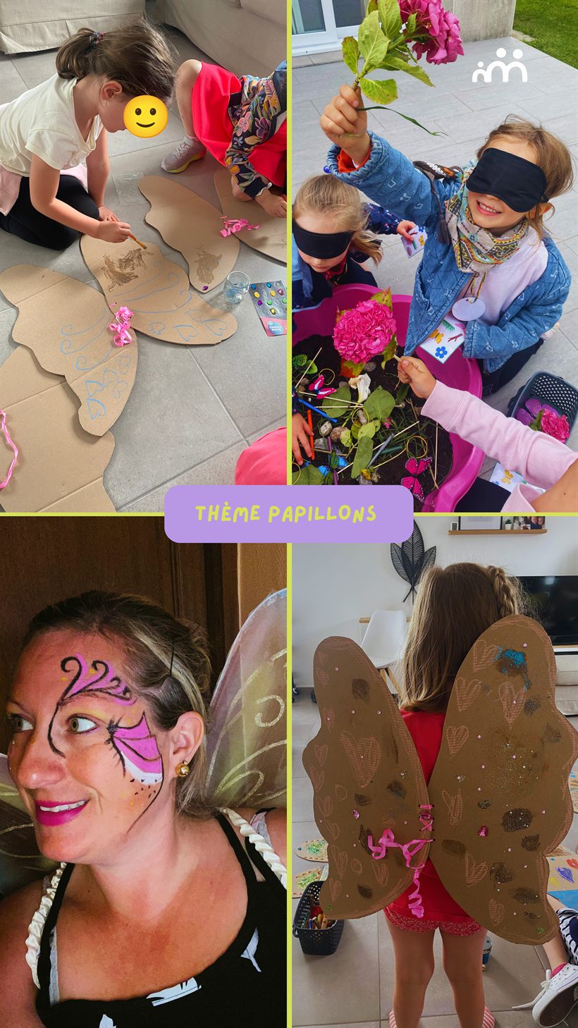 Anniversaire des Merveilles - theme Papillons