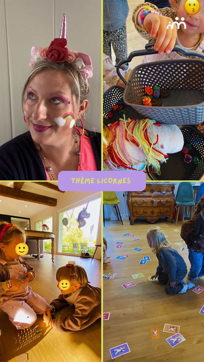 Anniversaire des Merveilles - theme Licornes