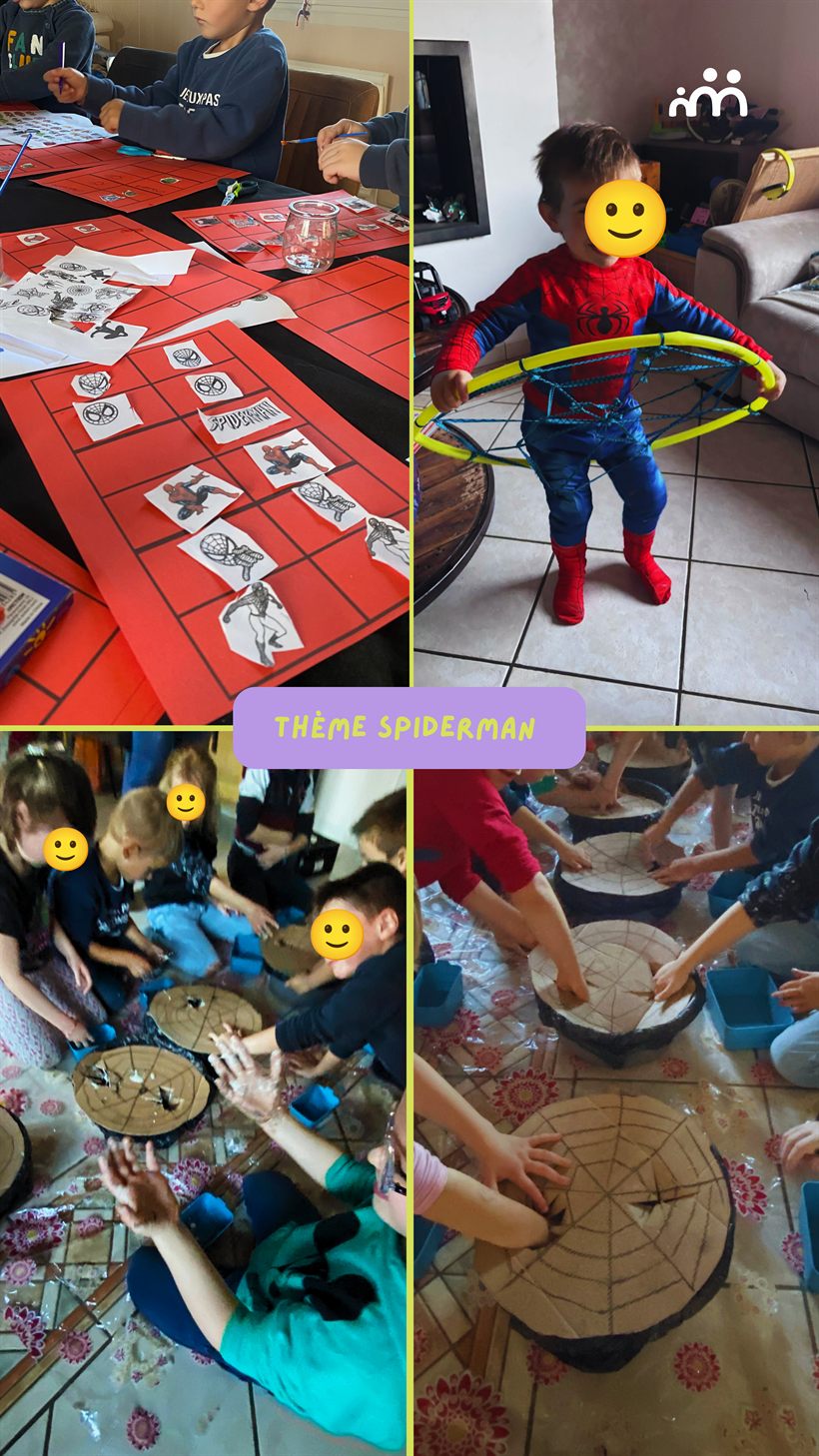 Anniversaire des Merveilles - theme Spiderman