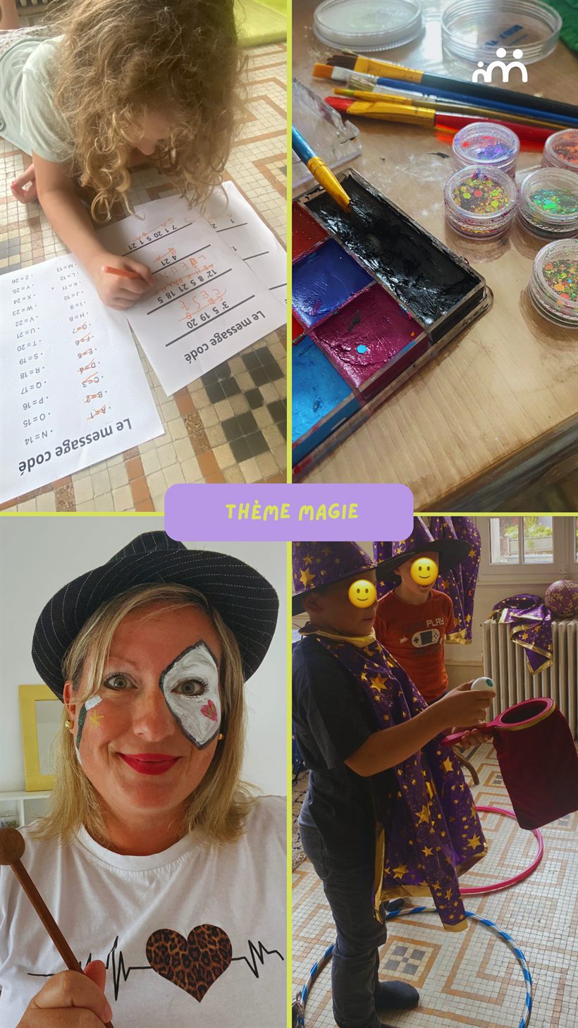 Anniversaire des Merveilles - theme Magie